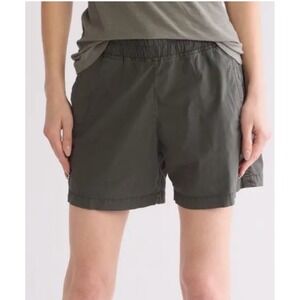 James Perse Los Angeles Shorts‎ Women's Size Large 3 Stretch Cotton Poplin Green
